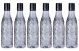 Fendex New 1000 ML Antique Design Black Color Office College Sports Water Drinking Bottles Set Of 6
