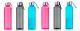 Fendex New 1100 ML Classic Round Shape Multi Color Office College Sports Water Drinking Bottles Set Of 6